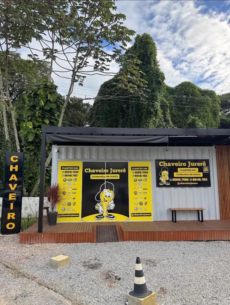Fachada do Chaveiro Jurerê 24 Horas