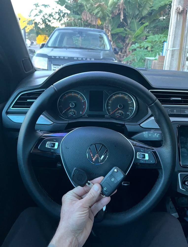 Chave da Volkswagen programada