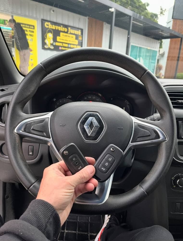 Chave da Renault programada